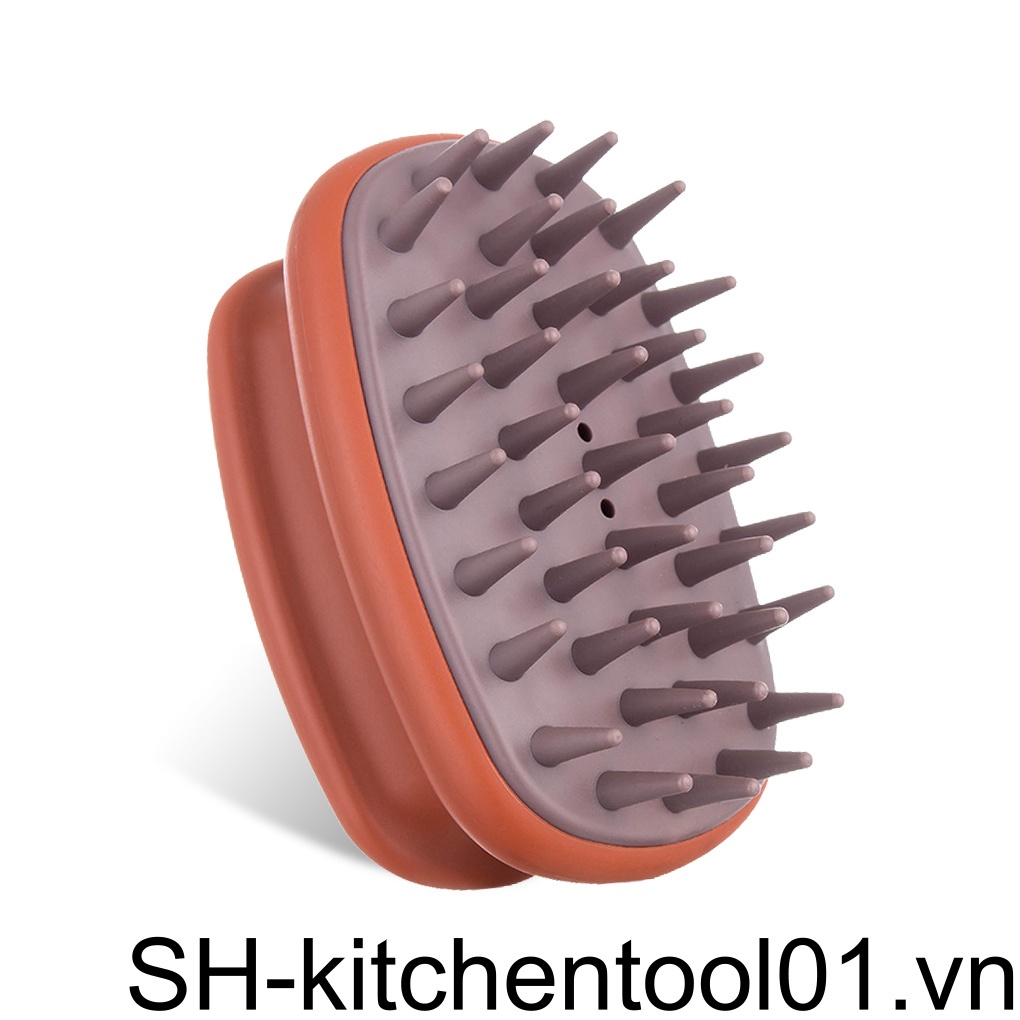 Bàn Chải Silicone Massage Cơ Thể Đơn Giản Tiện Lợi Dành Cho Nhà Bếp [kitchentool01]