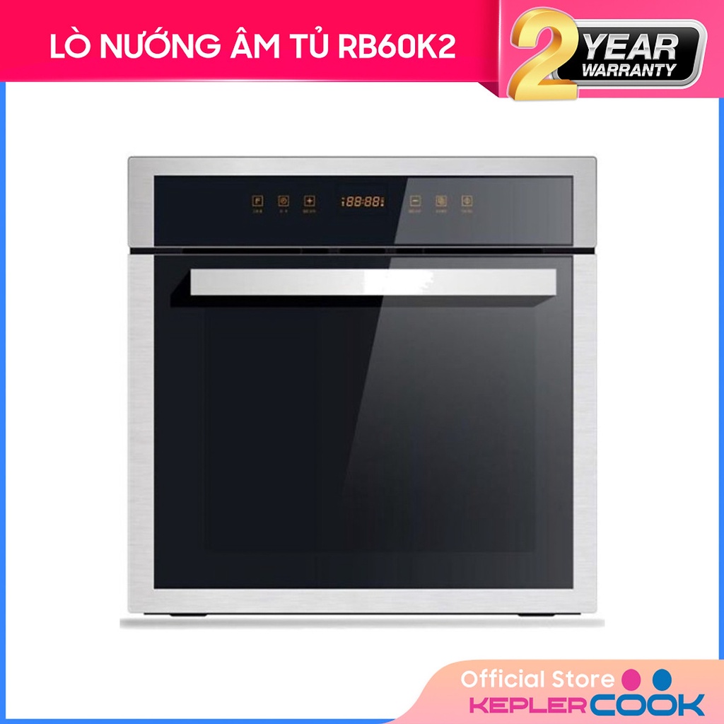 Lò nướng âm tủ Keplercook RB60K2 ( GAS STOVE- OVEN- HOOD COOKER- INDUCTION- INFRARED)