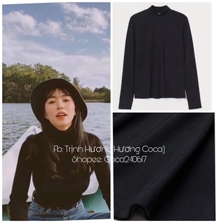 Áo thun tăm cổ 3 phân hàng chính hãng UK