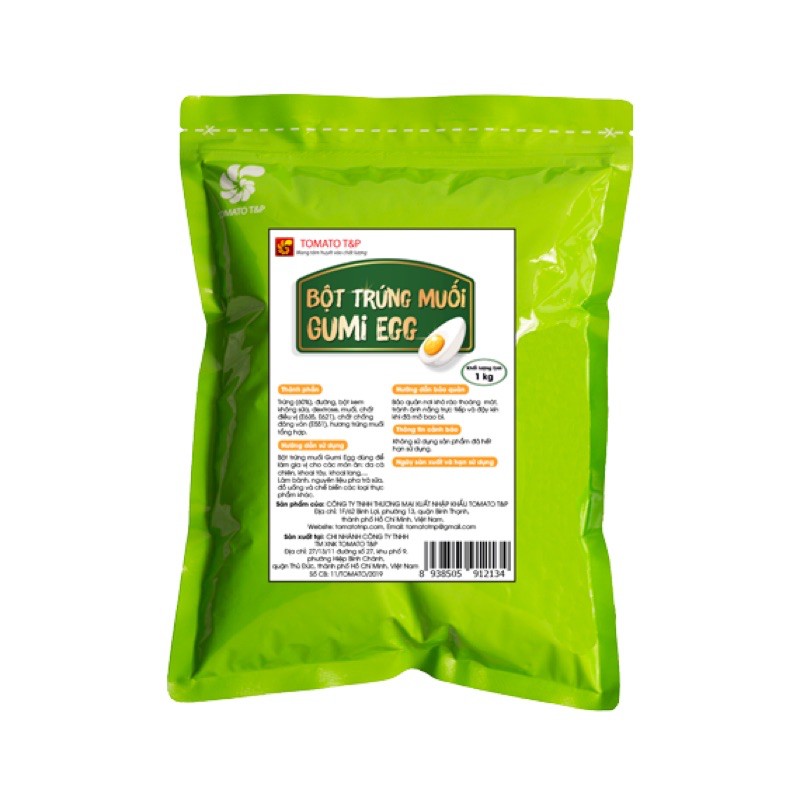 Bột trứng muối Gumi Egg làm sốt trứng muối, bột lắc (chiết lẻ 100g / 500g) | BigBuy360 - bigbuy360.vn