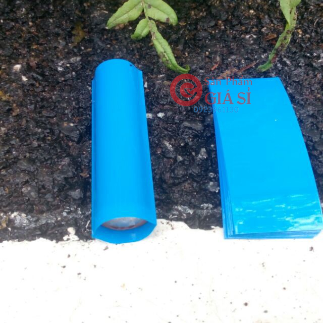 Bộ 10 ống gen co nhiệt bọc pin 18650 (đỏ hoặc xanh ) _mỗi ống 7cm ❤️freeship❤️