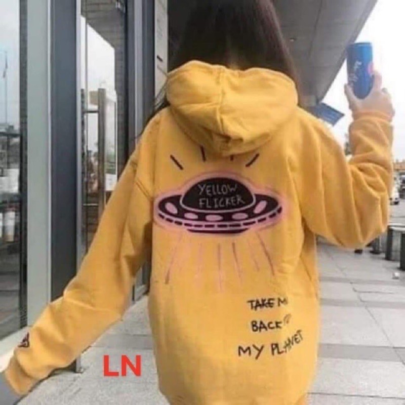 Áo hoodie nỉ bông và nỉ bông cổ tròn nam nữ bất kỳ