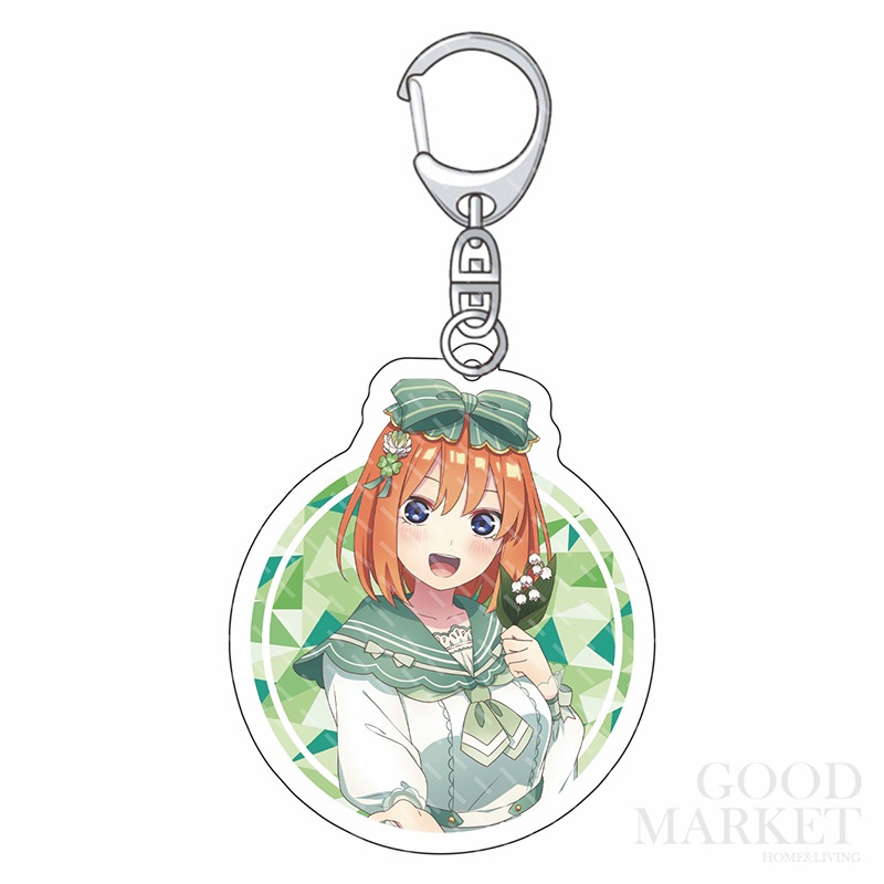 Móc Khóa Hai Mặt Bằng acrylic Hình nakano Hatsune miku