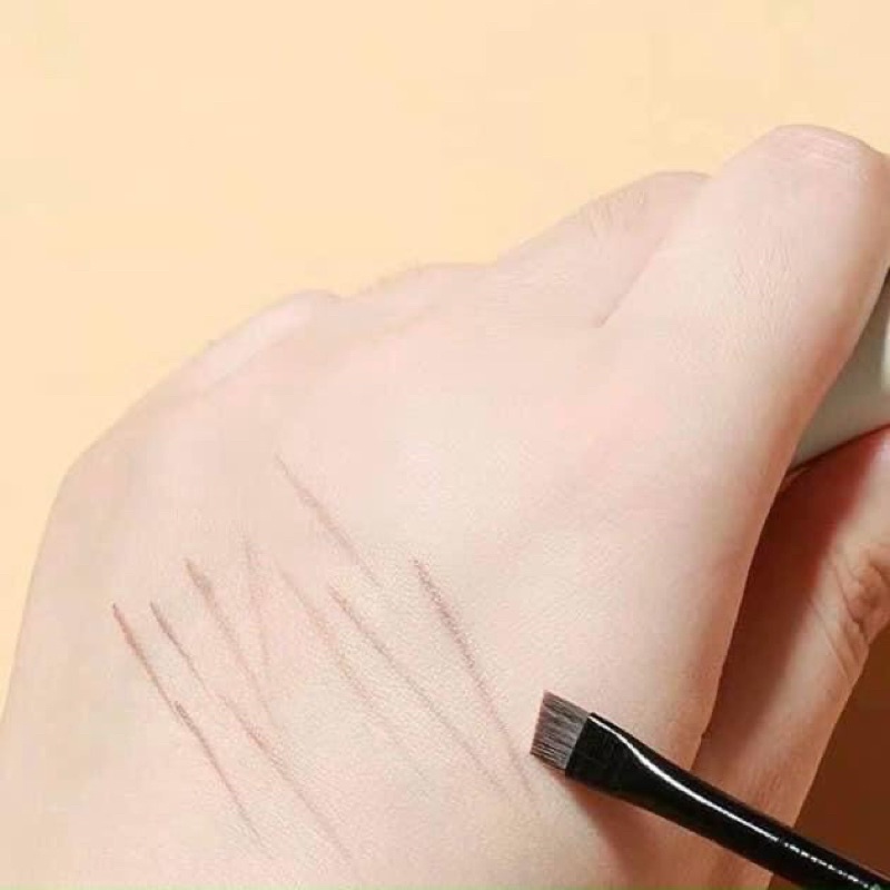 Set 2 Cọ kẻ eyeliner - tém mày vát xéo