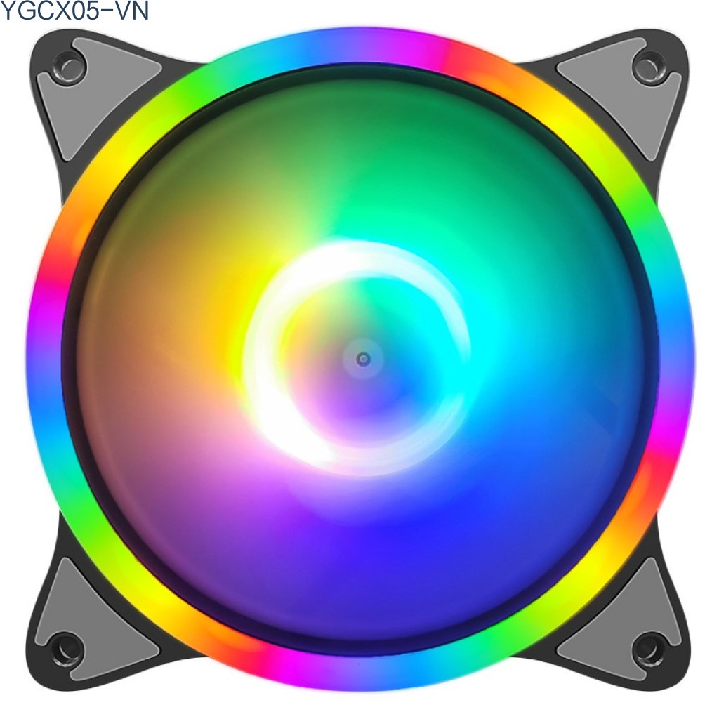 Quạt Tản Nhiệt Cpu Dc 12v 4 Pin Màu Rgb Tiện Dụng Ốp | BigBuy360 - bigbuy360.vn