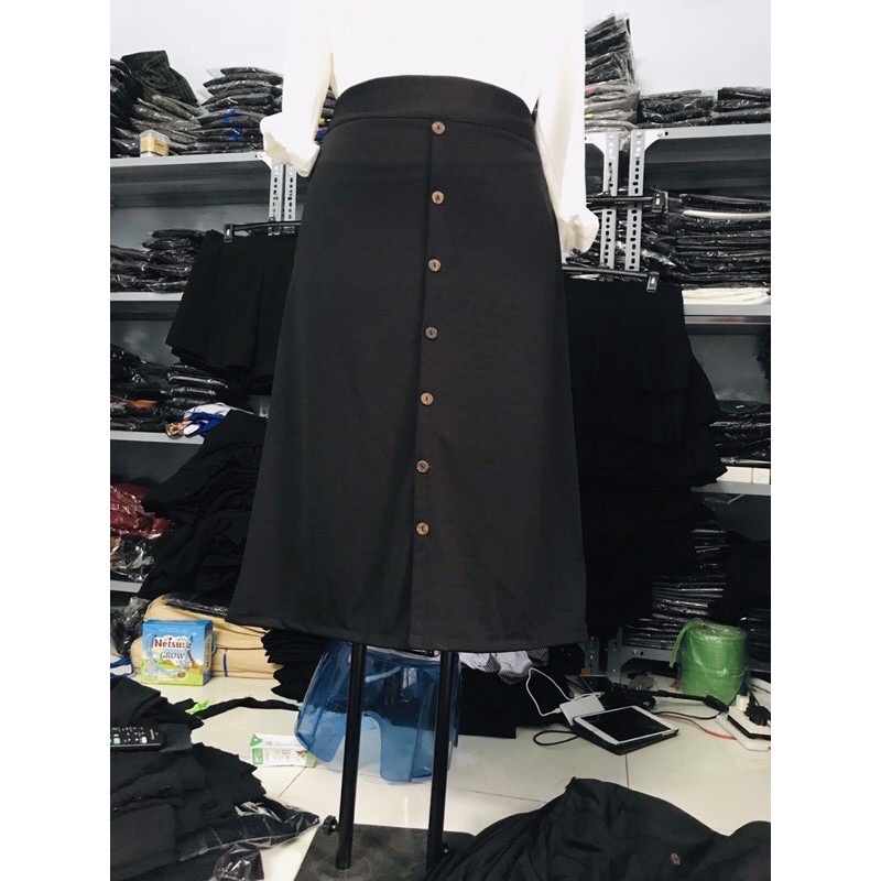 Chân váy A dài xoè nhẹ bigsize 60-100kg