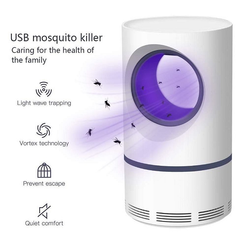 [Phòng Chống Sốt Xuất Huyết] Đèn Bẫy Muỗi Mosquito Killer Cao Cấp Công Nghệ Đèn LED Nhật Bản