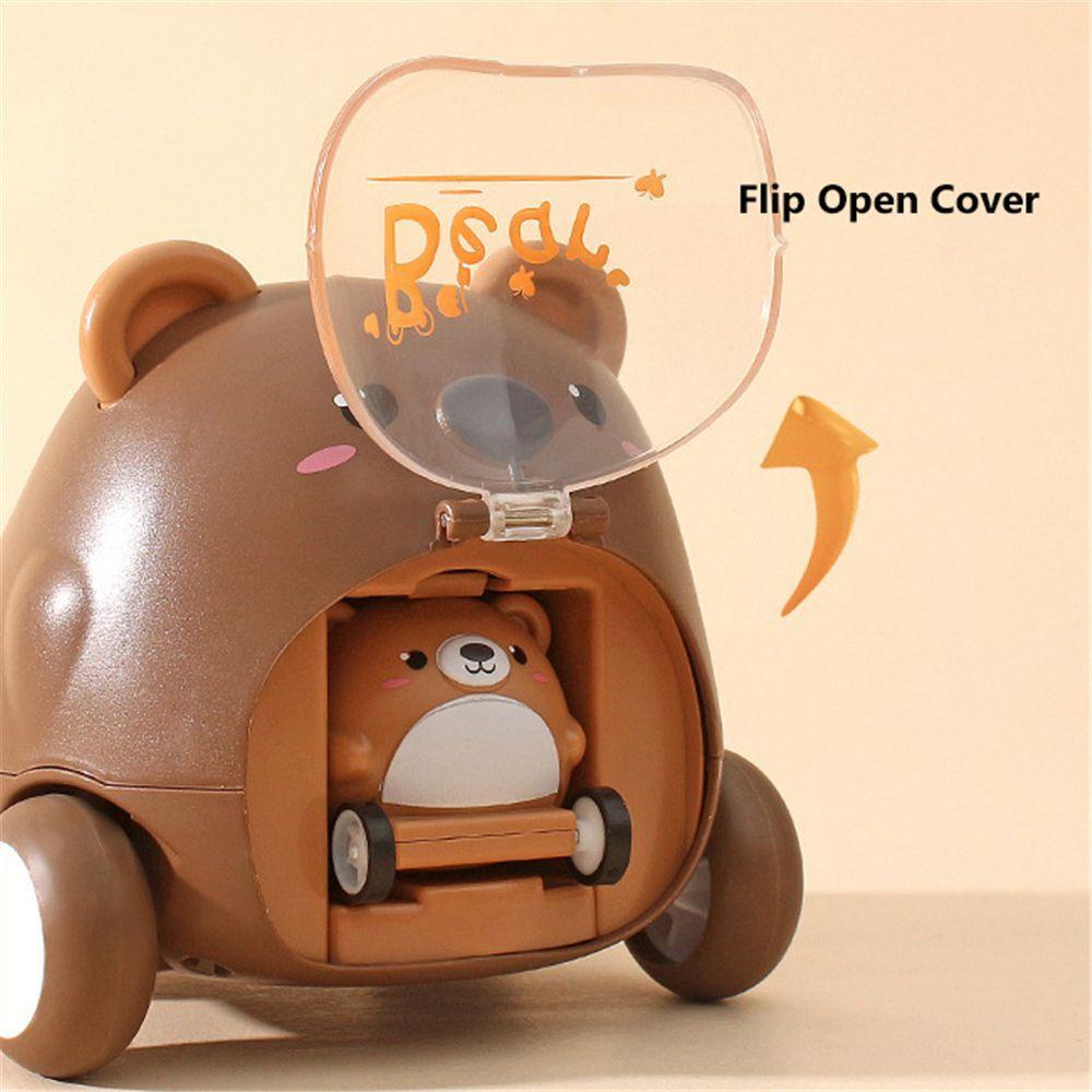 CHOOKEY Xe Đồ Chơi Mini Họa Tiết Hoạt Hình Dùng Làm Quà Tặng Sinh Nhật Cho Bé