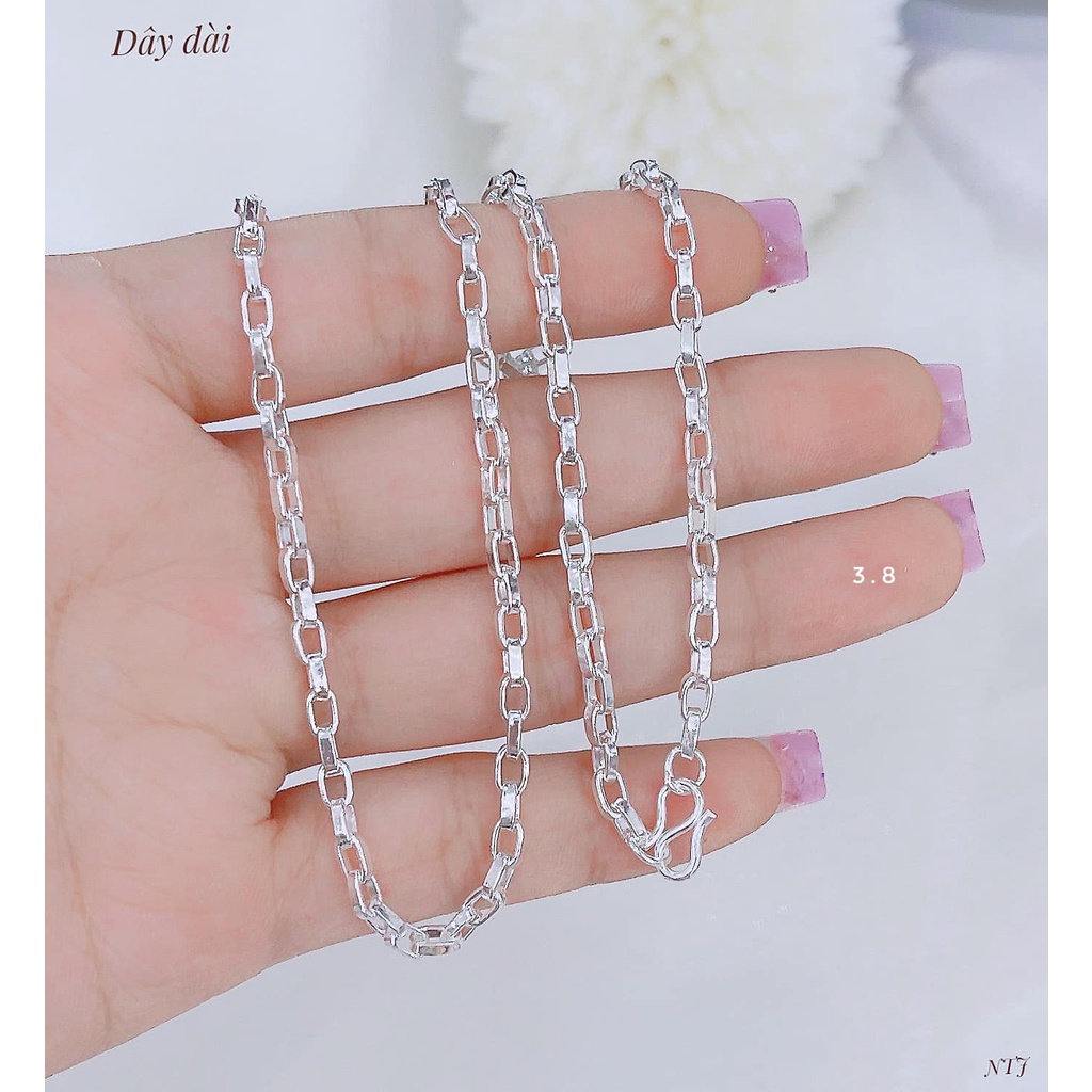 dây chuyền nam bạc ta