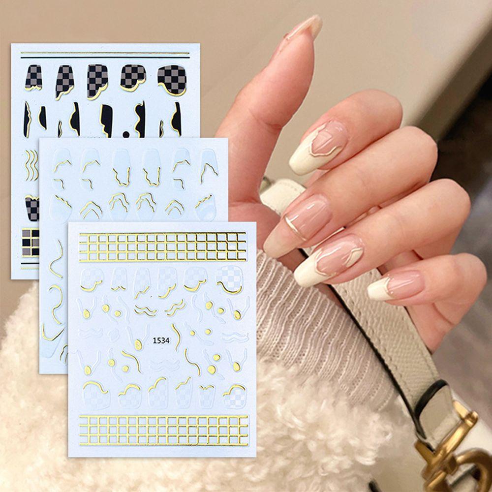 Hình Dán Móng Tay CABEZA|Miếng Dán Trang Trí Móng Tay 3D Thời Trang