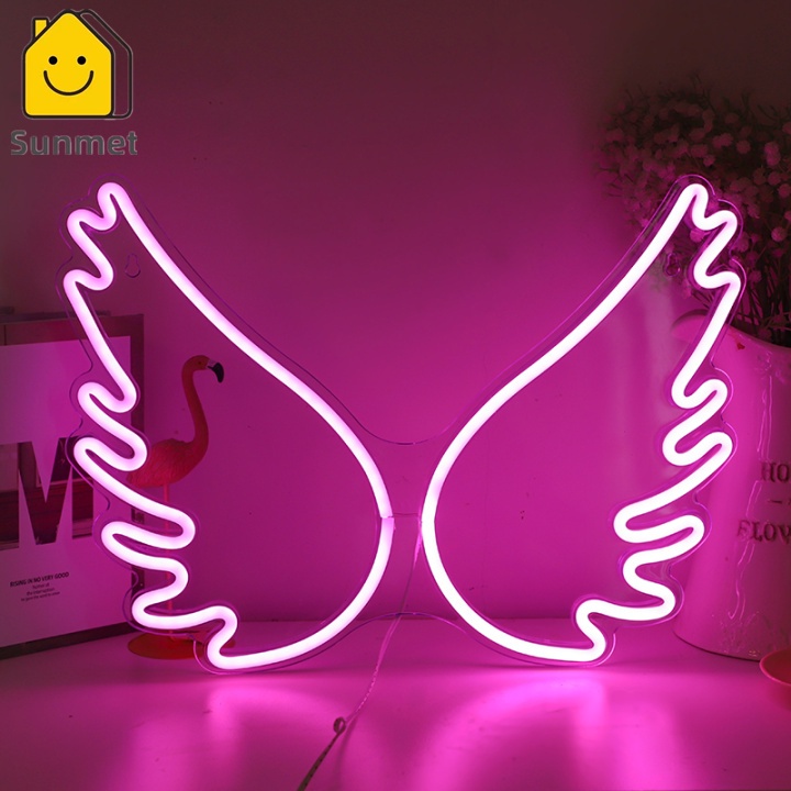 Đèn led neon nhiều mẫu Nhịp đập Trái tim quà tặng VALENTINE trang trí DECOR phòng ngủ USB
