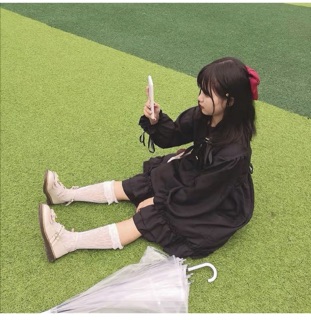 Đầm lolita đen