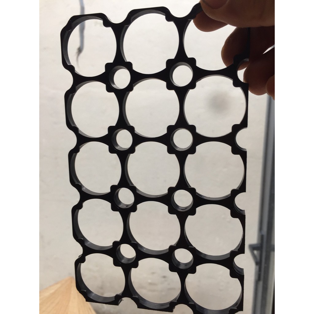 Khung nhựa giữ pin 3x5P 4x5p 4x10P 5x8P 6x12P 32650 32700