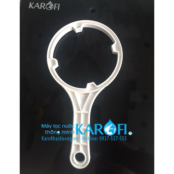Tay vặn cốc lọc máy lọc nước RO 10 Inch, Tay vặn tháo lọc 123 máy lọc nước dùng khi thay quả lọc