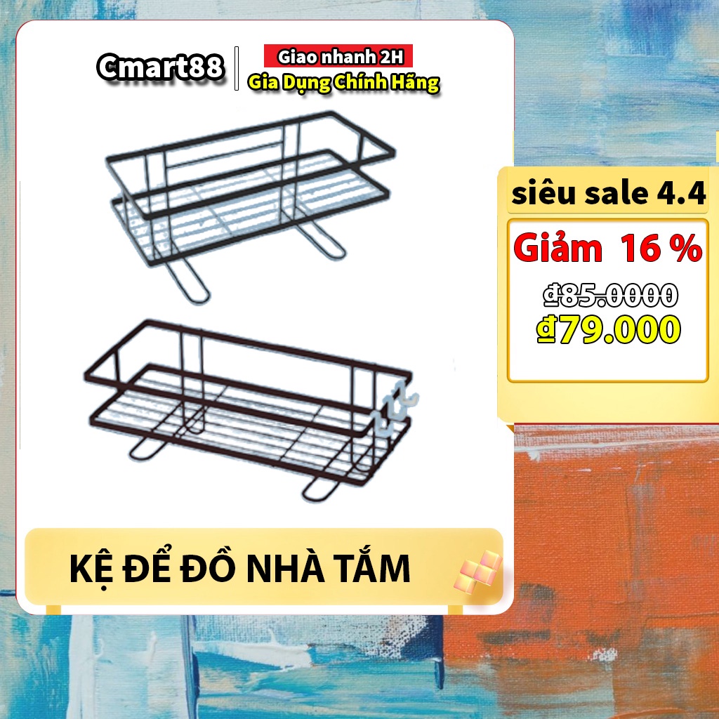 Kệ để đồ nhà tắm inox, Giá để đồ nhà tắm Inox 304, siêu chắc chắn, loại mới nhất trên thị trường