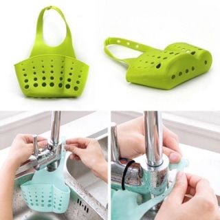 Giỏ treo đồ rửa bát , dụng cụ treo đồ rửa bát