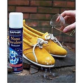 Xịt Nano Invulner bảo vệ đồ da, chống thấm nước Saphir