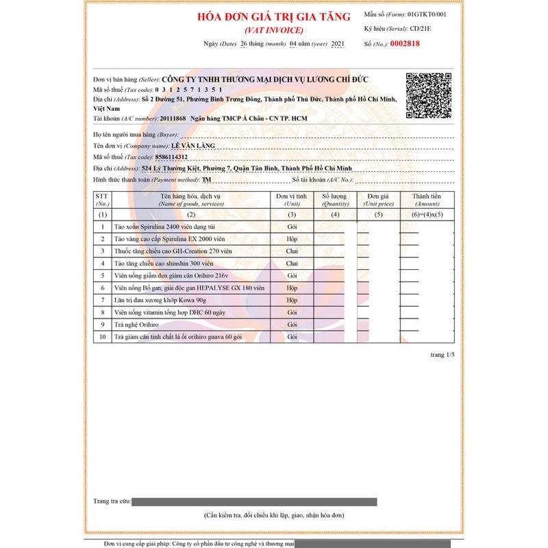 TRÀ NGHỆ GIẢI ĐỘC GAN ORIHIRO (60 TÚI LỌC/ GÓI)-DATE t6/2023
