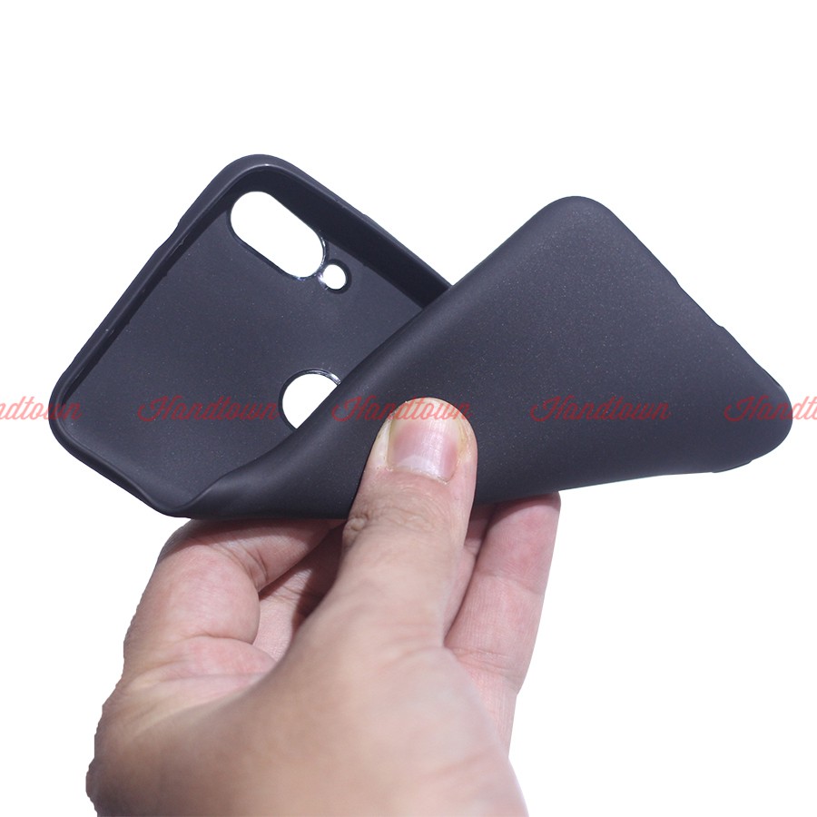 Ốp Lưng Xiaomi Play Silicone Cao Cấp Dẻo Đen Nhám Chống Trầy