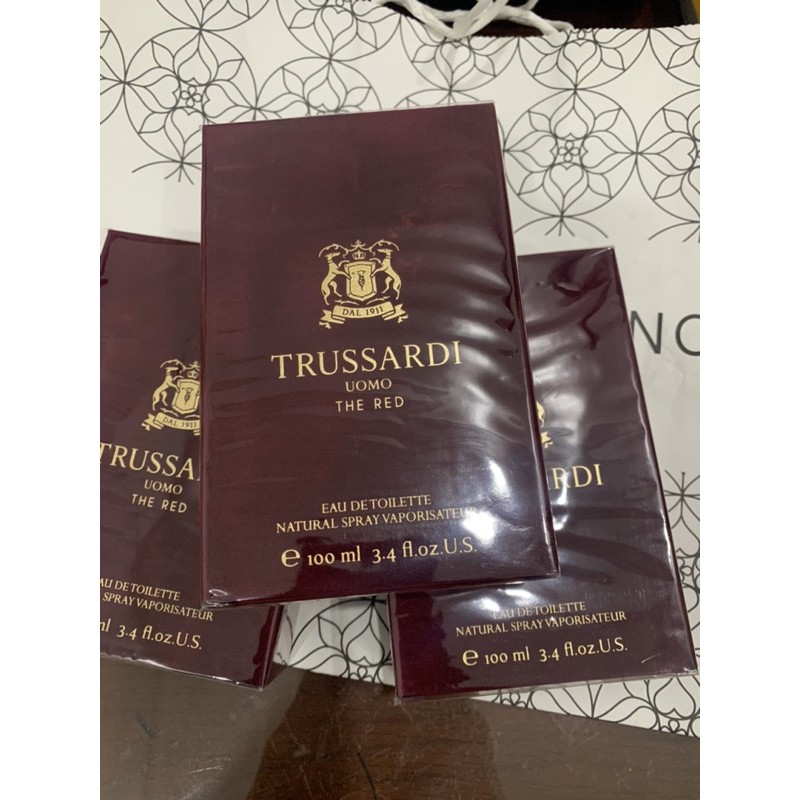 [Mã COSSALE27 giảm 80K đơn 1000K] Nước hoa nam Trussardi uomo the red 100ml full seal | BigBuy360 - bigbuy360.vn