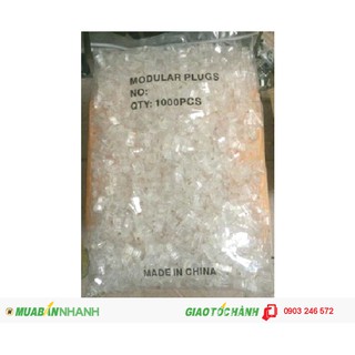 Hạt Mạng RJ45 COB túi 1000 hạt .