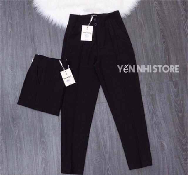 Quần baggy 2 cúc lệch đẹp _ mã 168