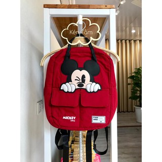 Ba Lô Mickey Zara Đỏ - Hàng Dư Xịn SL Ít