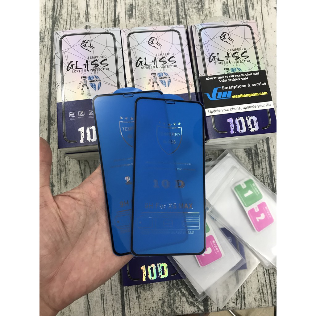 Miếng Dán Màn Hình Cường Lực iPhone 11/ 11 Pro/ 11 Pro Max Full Màn Hình Cao Cấp