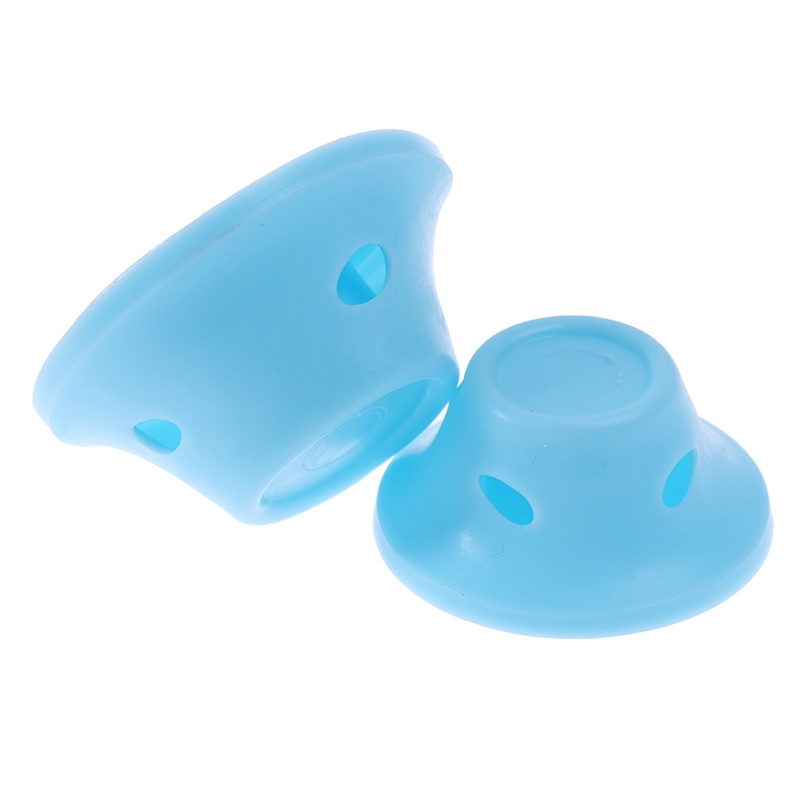 Bộ 10 Dụng Cụ Uốn Tóc Bằng Silicon Mềm Không Làm Tổn Thương Tóc