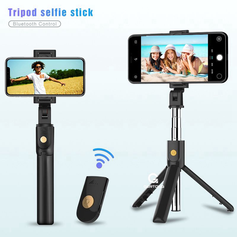 Gậy chụp ảnh selfie K07 hỗ trợ kết nối bluetooth không dây dành cho điện thoại | BigBuy360 - bigbuy360.vn