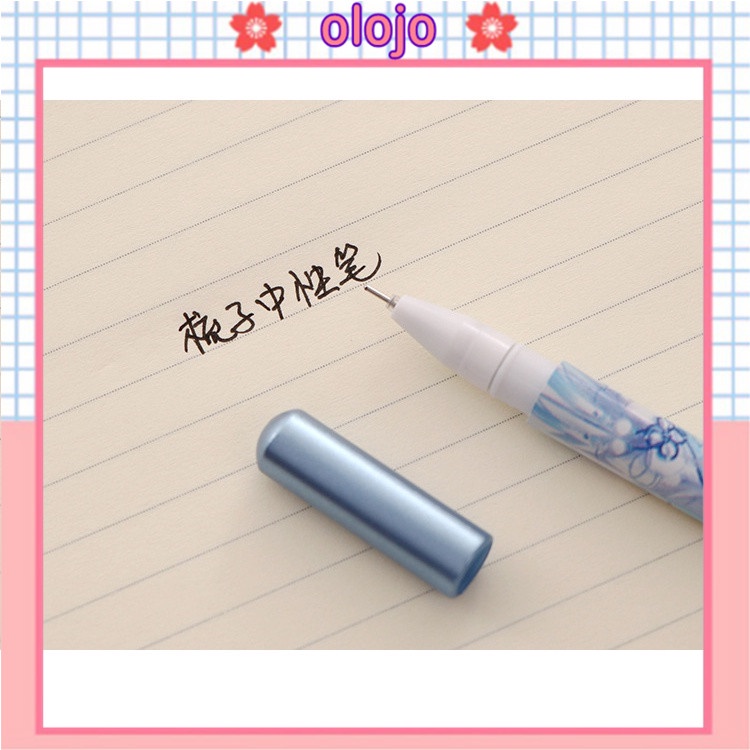 ⚜️1 bút Gel mực đen hình lược hoạt hình sáng tạo