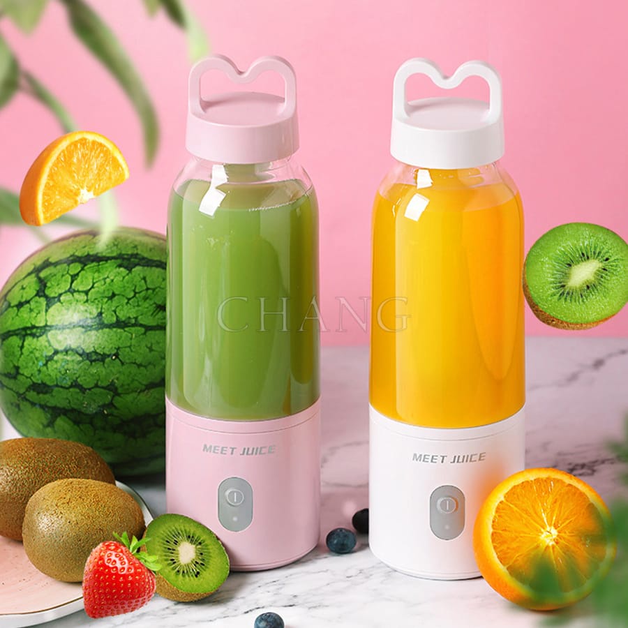 Máy Xay Sinh Tố Đa Năng Cầm Tay Meet Juice - Máy Xay Sinh Tố Cối Thủy Tinh Dễ Dàng Tháo Lắp Và Vệ Sinh