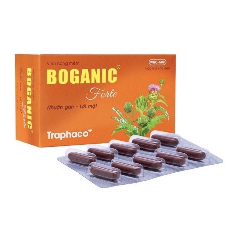 Boganic Fort Viên namg mền nhuận gan lợi mật