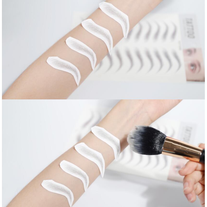 Nhãn dán xăm chân mày chống thấm nước bền bỉ