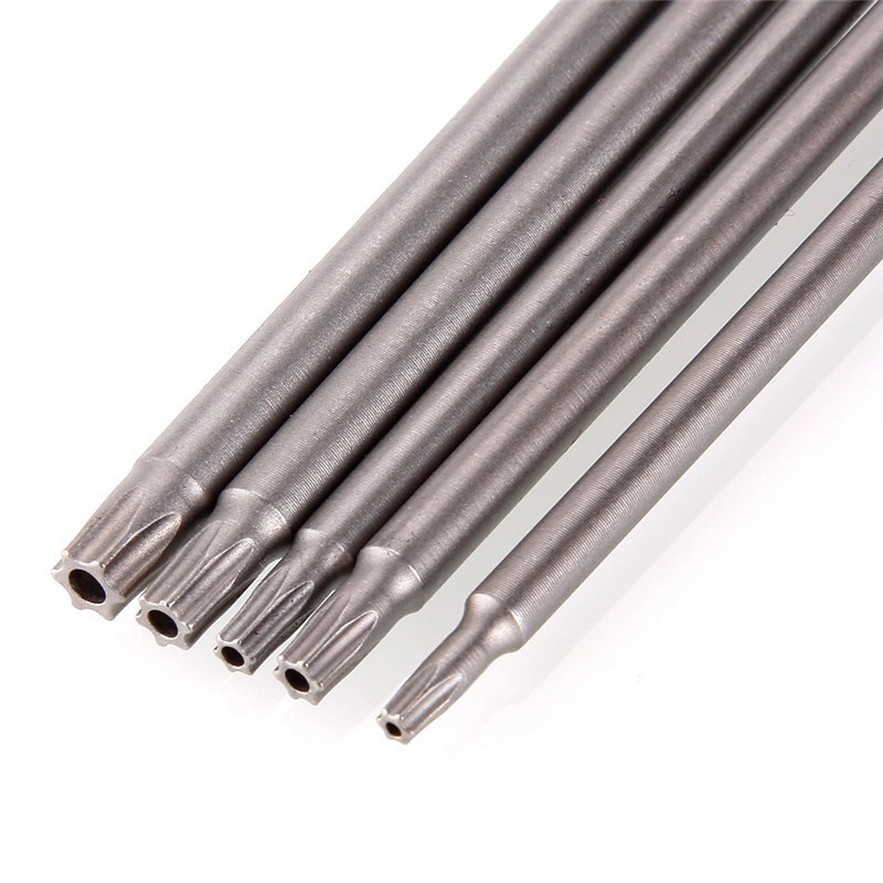 Bộ 5 cây tua vít Torx có nam châm 150mm 1/4 inch 6.35 mm