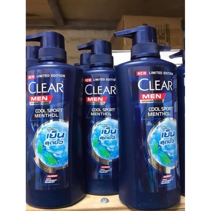 Dầu Gội Đầu Clear Men Bạc Hà Thái Lan 450ml 0003samsam