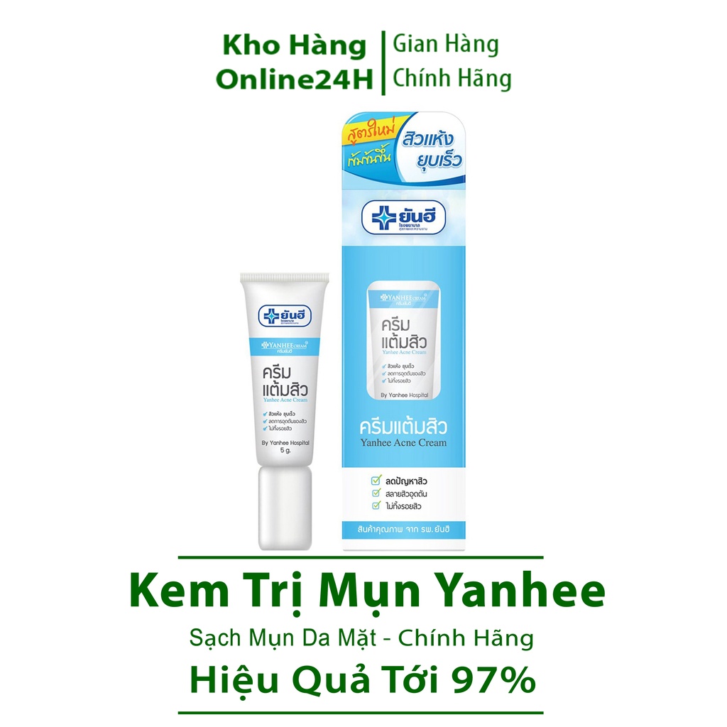 Kem Thoa Mụn Yanhee Acne Cream Thái Lan 10g