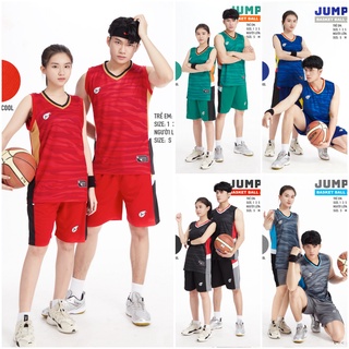 Bộ quần áo bóng rổ Jumper cao cấp mẫu mới chất mè cao cấp chính hãng JP P45