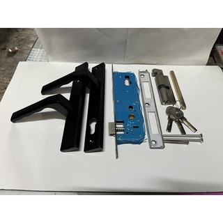 Khoá tay gạt cửa nhựa lõi thép, cửa nhôm ( Khoá GoalGing)