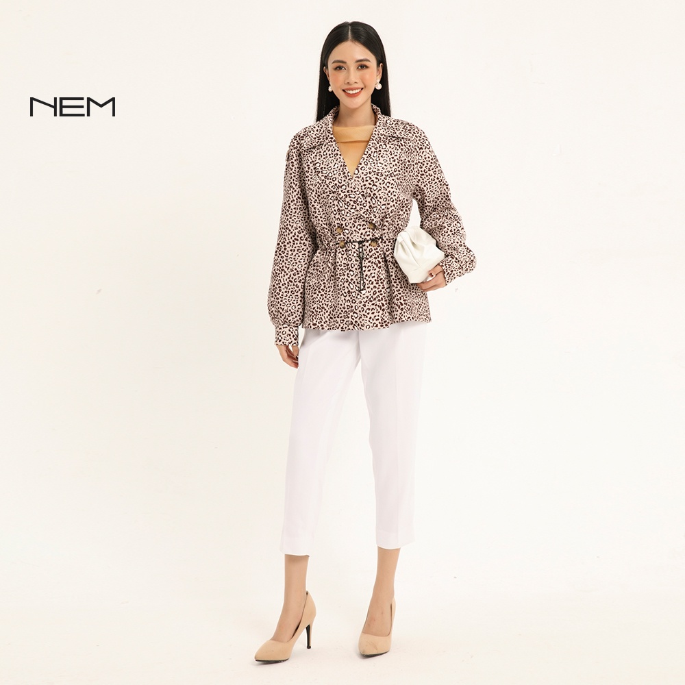 Áo khoác nữ công sở thiết kế cao cấp phong cách trẻ trung NÈM Fashion AK30802