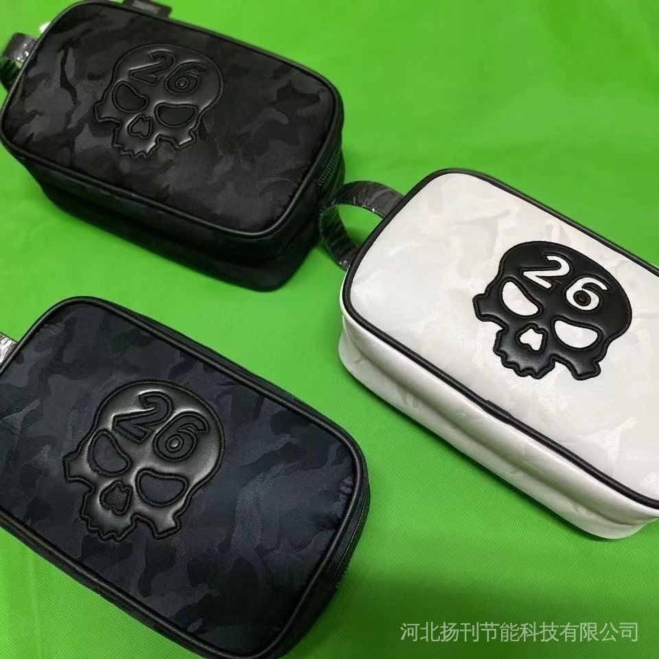 Túi Xách Chơi Golf 26 Ngăn Họa Tiết Đầu Lâu Phong Cách Mới