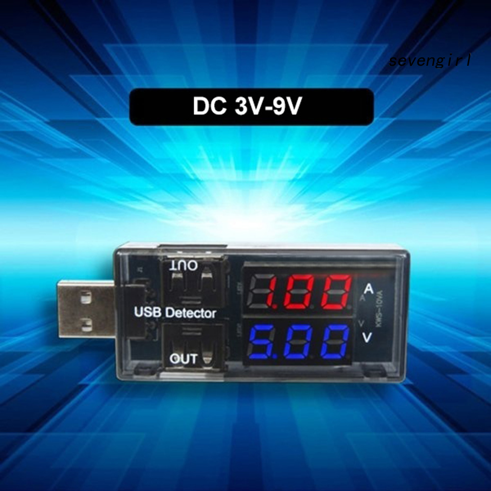 Usb Đo Dòng Điện Mini Kỹ Thuật Số Có Đèn Led | BigBuy360 - bigbuy360.vn