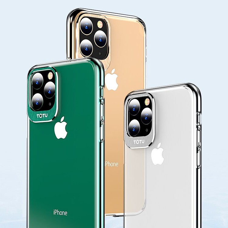 Ốp lưng iPhone XS Max/ 11 Pro/ 11 Pro Max cứng trong suốt bảo vệ Camera hiệu Totu Design