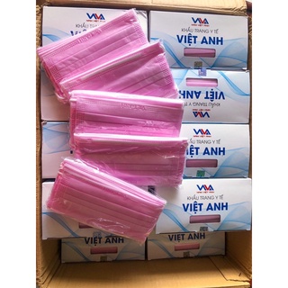 Khẩu trang y tế 4 lớp kháng khuẩn[ ComBo 3 Hộp]