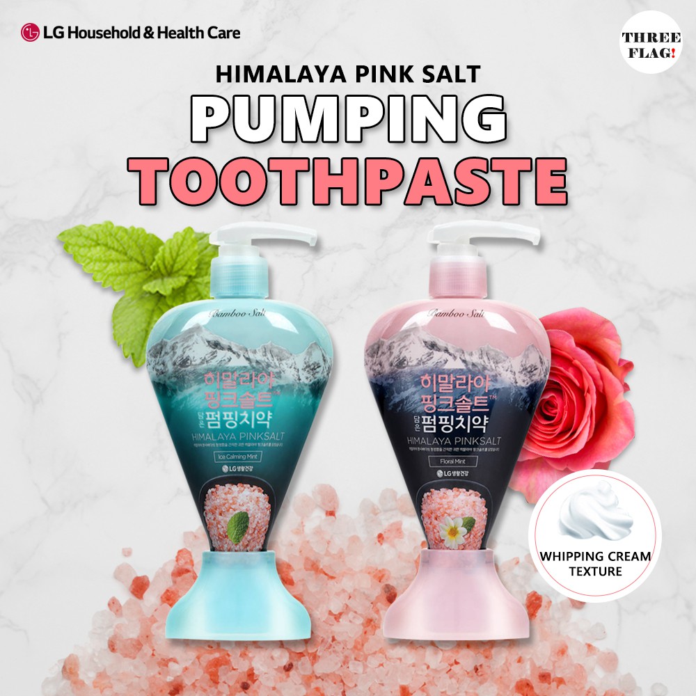 HIMALAYA (Hàng Mới Về) Kem Đánh Răng Himalaya Màu Hồng Bạc Hà 285g