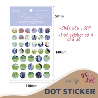 Dot sticker / Sticker tròn // The Kraft