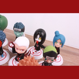 11 mô hình nhân vật Chibi Naruto (Uchiha Itachi, Uchiha Obito, Kazuki, Konan, Deidara, Payne ...)