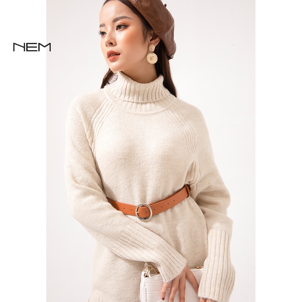 Áo len nữ cao cổ thiết kế NEM Fashion AL62236