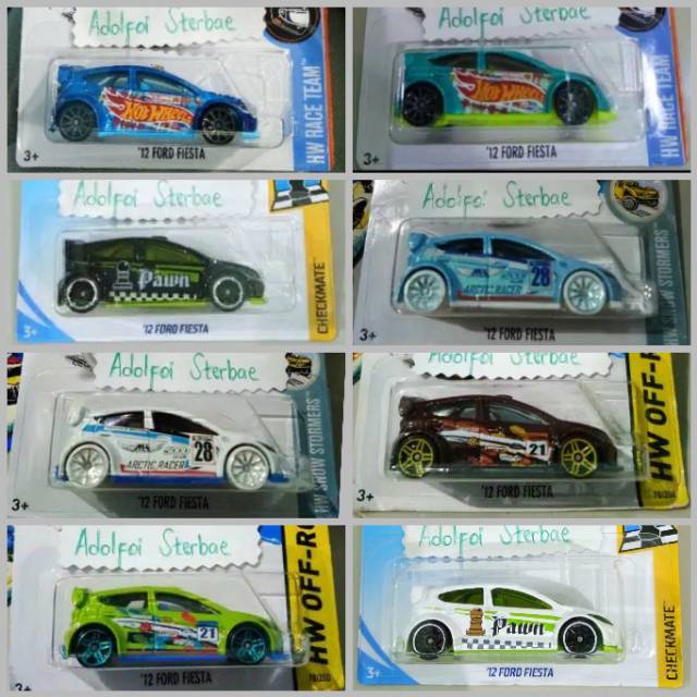 Hotwheels Mô Hình Xe Hơi Ford Fiesta Hw Off Road Hw Show Stormers Checkmate Hw Race Team Hot Wheelss Hot Wheelss