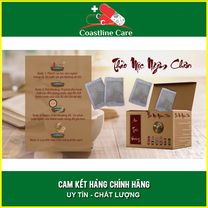 Thảo Dược Ngâm Chân Đông Y AN TRÚC VƯƠNG - Hộp 20 gói